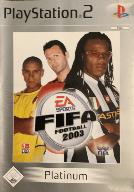 FIFA Football 2003 box art for Playstation 2